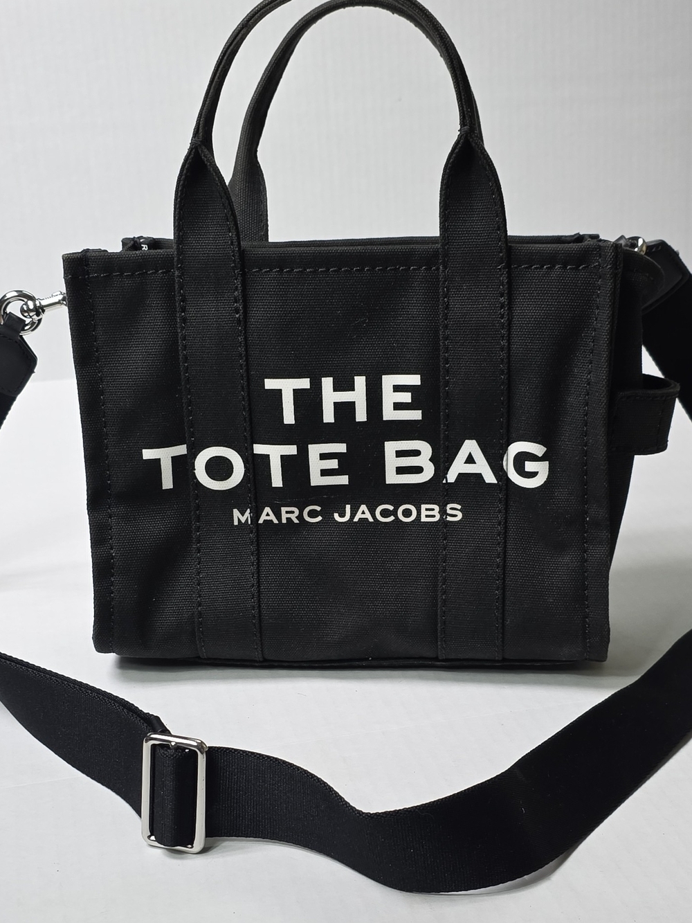 Marc Jacobs Black The Tote Bag Mini Messenger